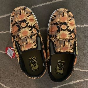 Sunflower Slip on Vans